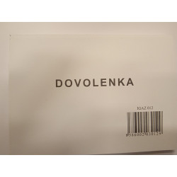 Dovolenka A6, 100 listov, i012