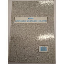 Kniha elektronickej registračnej pokladnice, tvrdá, i590