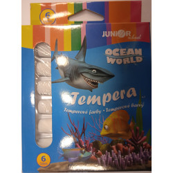 Temperove farby 6 ks Junior