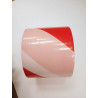 Výstražná červeno-biela TESA fóliová páska