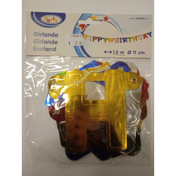 Girlanda HAPPY BIRTHDAY