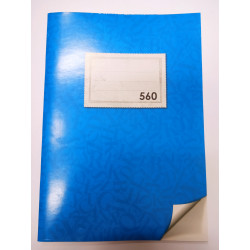 Zošit A5, PT560, 60 listov, čistý Modrý