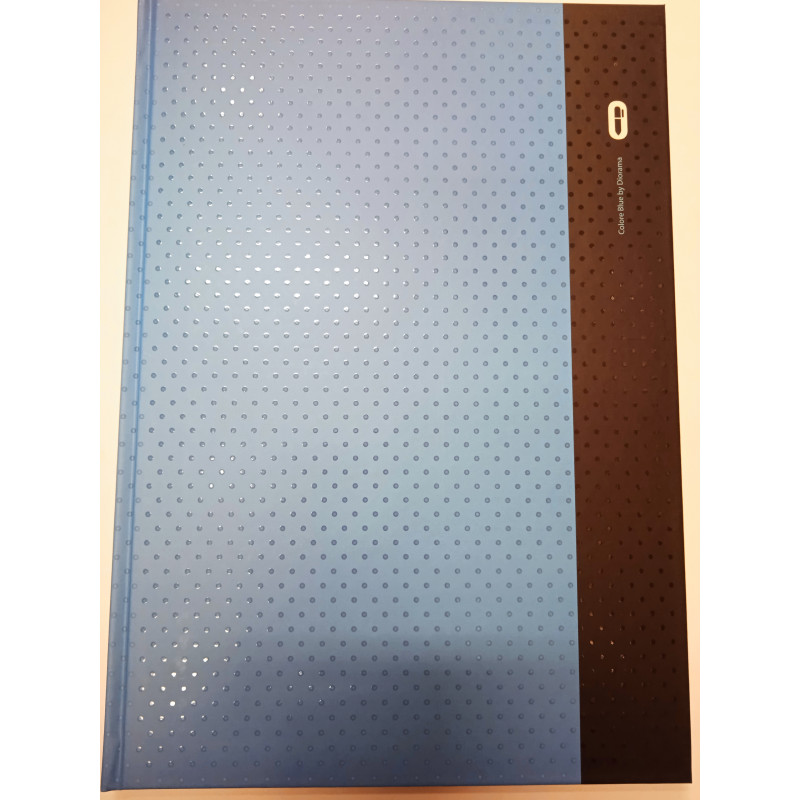 Záznamová kniha A4 80 listová Modrá