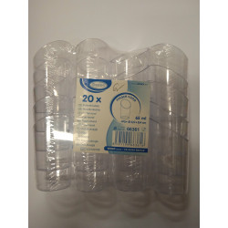Poháriky finger food 65ml 20ks/bal