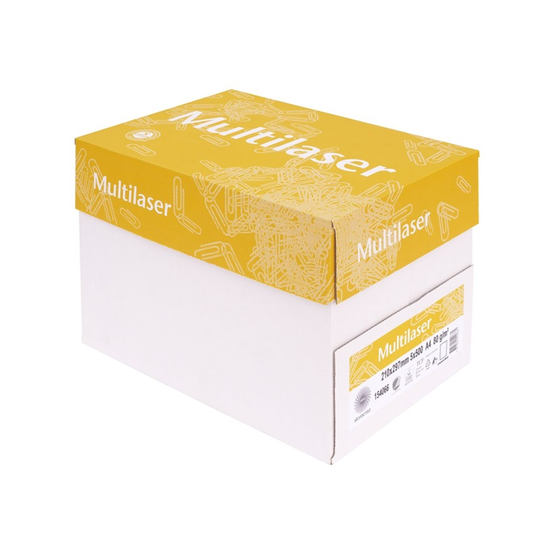 Multilaser 5x500ks, kopírovací papier