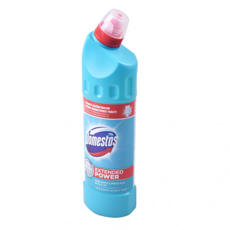 Domestos, Tekutý dezinfekčny a čistiaci prostriedok, Atlantic Fresh 750ml Domestos, Tekutý dezinfekčny a čistiaci prostriedok, Atlantic Fresh 750ml