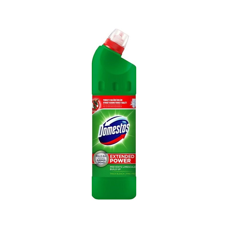 Domestos, Tekutý dezinfekčny a čistiaci prostriedok, Pine Fresh 750ml Domestos, Tekutý dezinfekčny a čistiaci prostriedok, Pine Fresh 750ml
