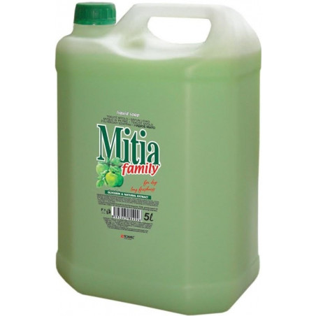 Mitia family, liquid soap,green apple 5L Mitia family, liquid soap,green apple 5L