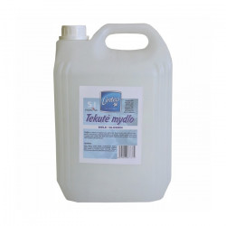 Linteo Tekuté mydlo, biele/glicerín 5L