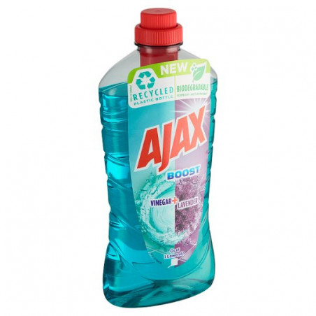 Ajax Boost Vinegar + Lavender čistiaci prostriedok pre domácnosť 1 l