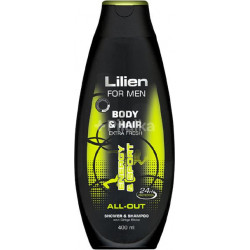 Sprchový gel Lilien 400ml, ALL-OUT Energy and Sport