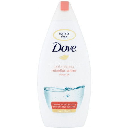 DOVE 250ml anti-stress micellar water shower gel
