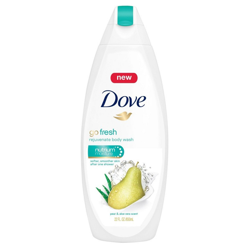 DOVE 250ml pear and aloe vera scent