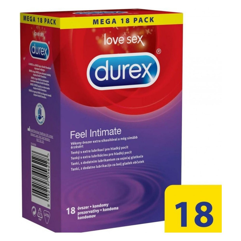 Durex 18ks Feel Intimate